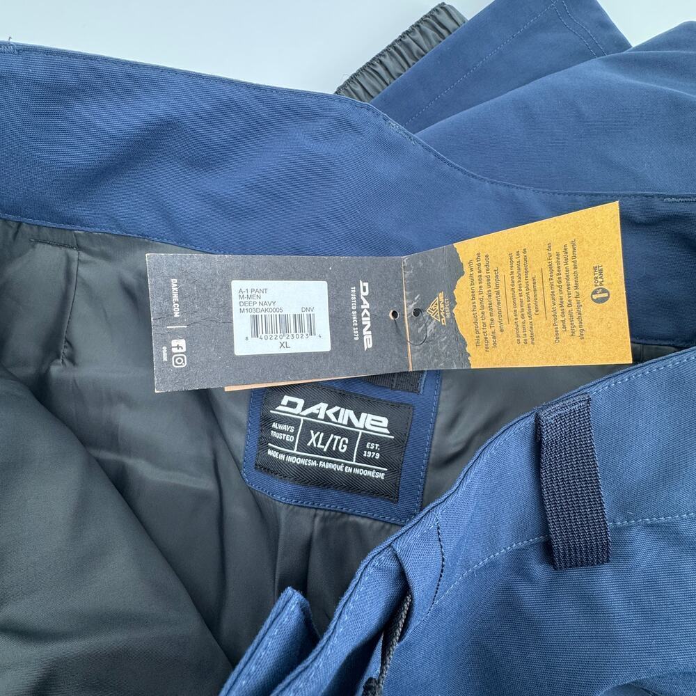 DAKINE A-1 Snow Pants - Mens X-Large XL - NWT Waterproof Ski Winter Pants - Picture 9 of 13